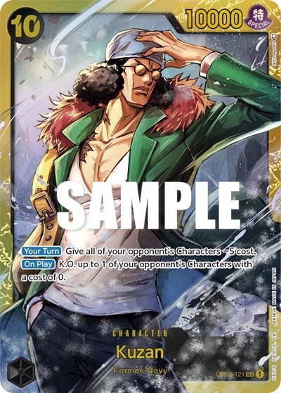 Kuzan #OP02-121 Paramount War