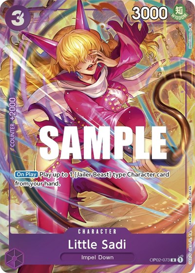 Little Sadi (Alternate Art) #OP02-073 Paramount War