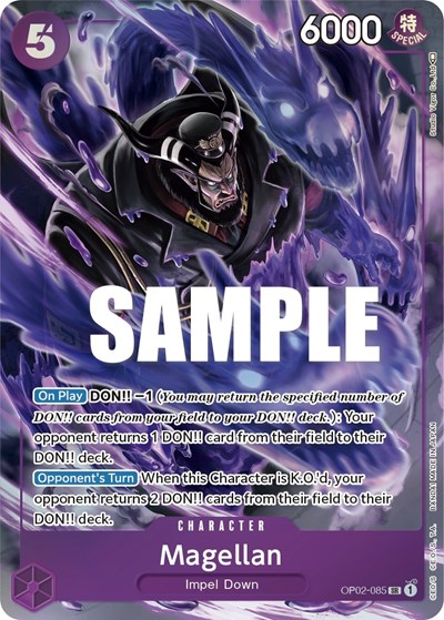 Magellan (Alternate Art) #OP02-085 Paramount War