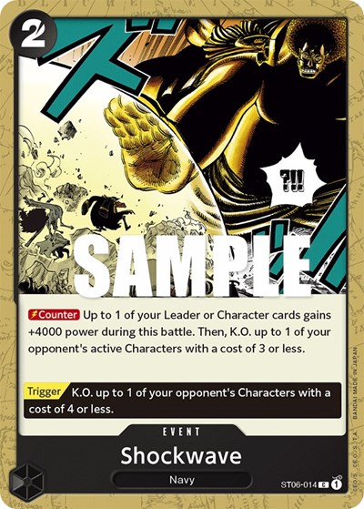 Shockwave #ST06-014 Starter Deck 6: Absolute Justice