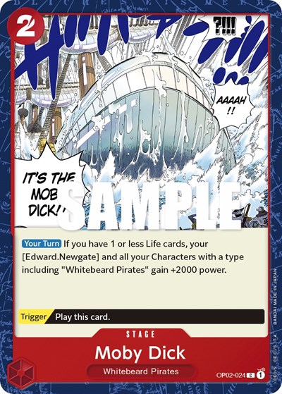 Moby Dick #OP02-024 Paramount War