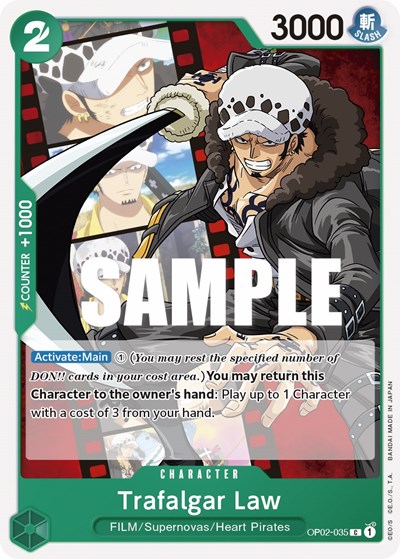Trafalgar Law #OP02-035 Paramount War