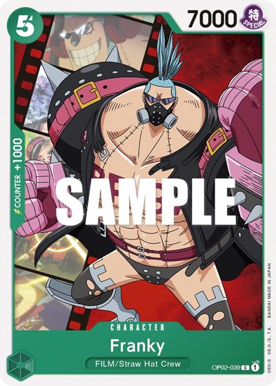 Franky #OP02-039 Paramount War