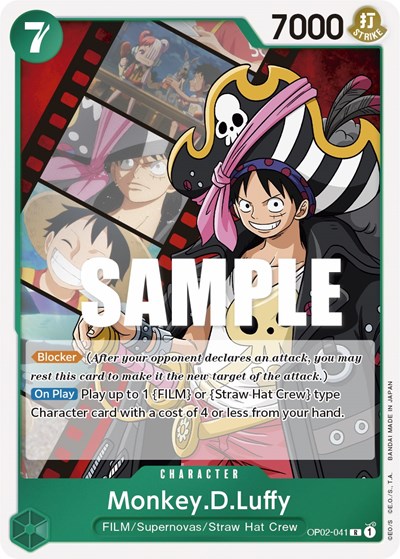 Monkey.D.Luffy #OP02-041 Paramount War