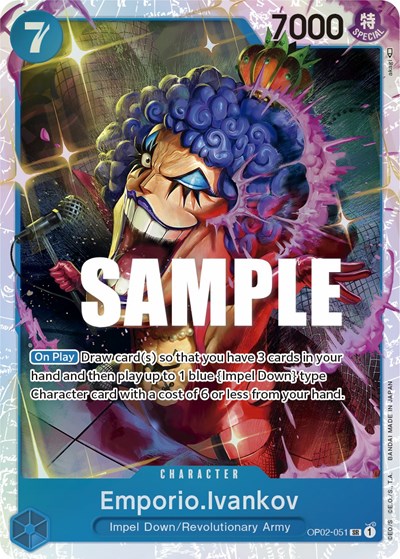 Emporio.Ivankov #OP02-051 Paramount War