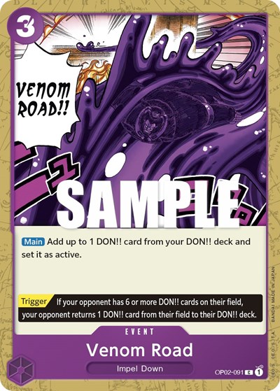 Venom Road #OP02-091 Paramount War