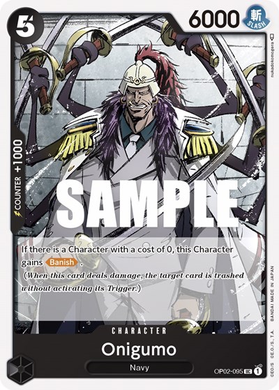 Onigumo #OP02-095 Paramount War