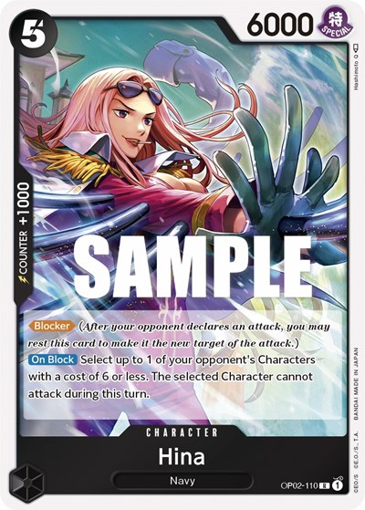 Hina #OP02-110 Paramount War