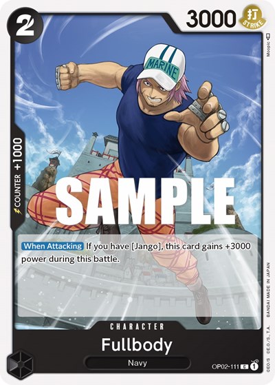 Fullbody #OP02-111 Paramount War