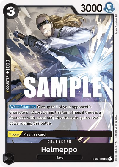 Helmeppo #OP02-113 Paramount War
