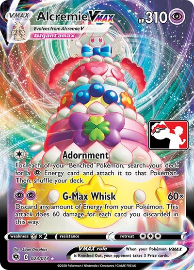 Alcremie VMAX #23 Prize Pack Series Cards