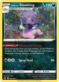 Galarian Slowking #98 Miscellaneous Cards & Products