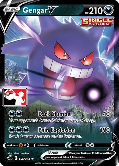 Gengar V #156 Prize Pack Series Cards
