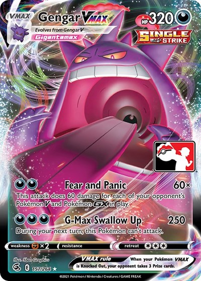 Gengar VMAX #157 Prize Pack Series Cards