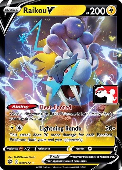 Raikou V #48 Prize Pack Series Cards