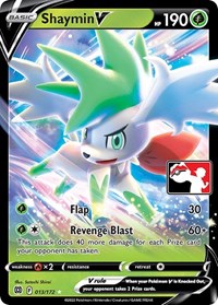 Shaymin V #13 Prize Pack Series Cards