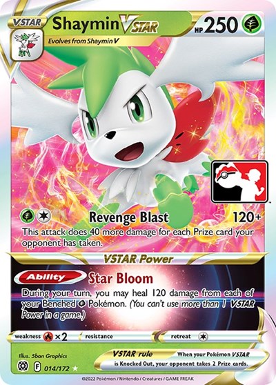 Shaymin VSTAR #14 Prize Pack Series Cards