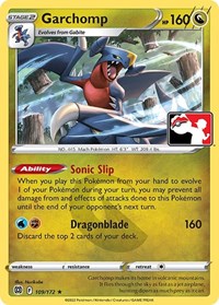 Garchomp #109 Prize Pack Series Cards