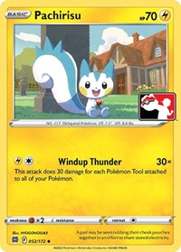 Pachirisu #52 Prize Pack Series Cards