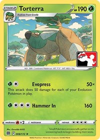 Torterra #8 Prize Pack Series Cards