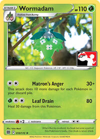 Wormadam #10 Prize Pack Series Cards