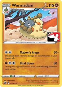 Wormadam #77 Prize Pack Series Cards