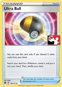Ultra Ball #150 Prize Pack Series Cards