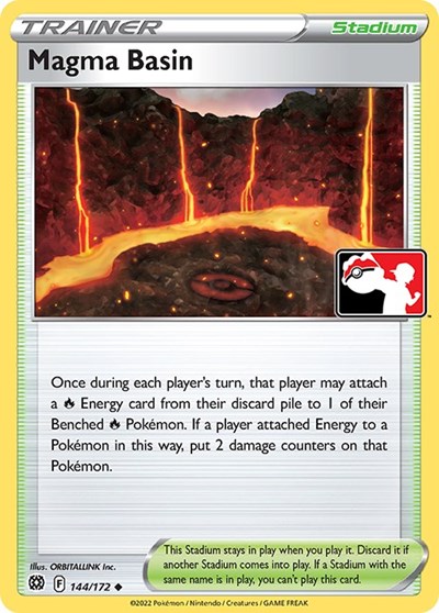 Magma Basin #144 Prize Pack Series Cards