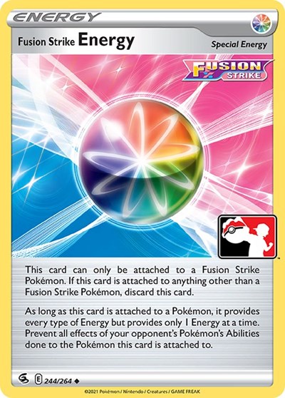 Fusion Strike Energy #244 Prize Pack Series Cards