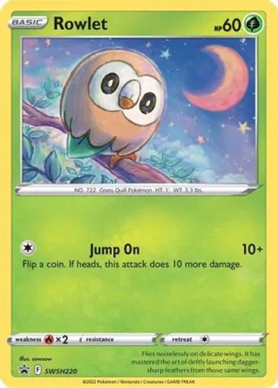 Rowlet - SWSH220 Miscellaneous Cards & Products #SWSH220