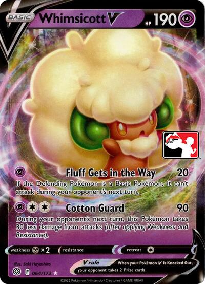 Whimsicott V #64 Prize Pack Series Cards