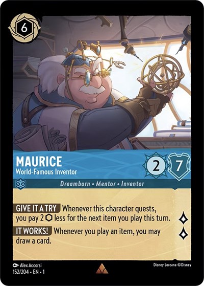Maurice - World-Famous Inventor #152 The First Chapter