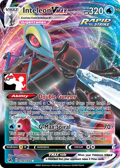 Inteleon VMAX #79 Prize Pack Series Cards