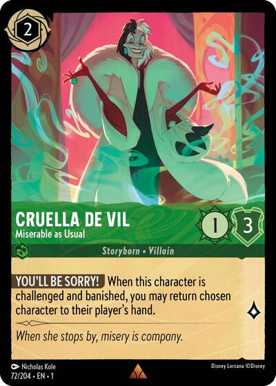 Cruella De Vil - Miserable as Usual #72 The First Chapter