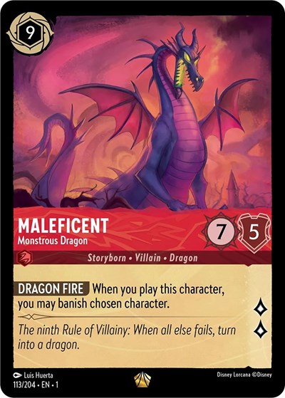 Maleficent - Monstrous Dragon #113 The First Chapter