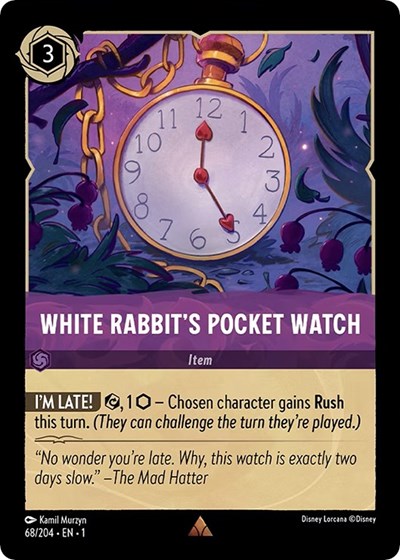 White Rabbit's Pocket Watch #68 The First Chapter