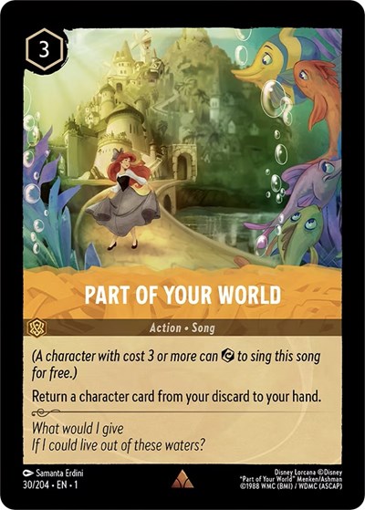Part of Your World #30 The First Chapter