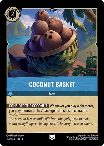 Coconut Basket #166 The First Chapter