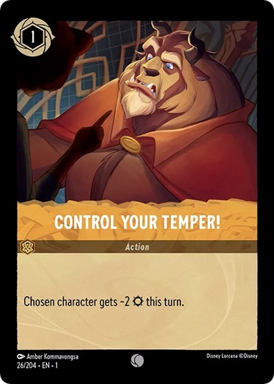 Control Your Temper! #26 The First Chapter