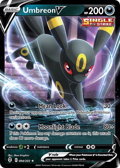 Umbreon V #94 Deck Exclusives