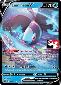 Lumineon V #40 Prize Pack Series Cards