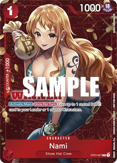Nami (Tournament Pack Vol. 3) [Winner] #ST01-007 One Piece Promotion Cards