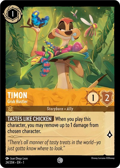 Timon - Grub Rustler #24 The First Chapter
