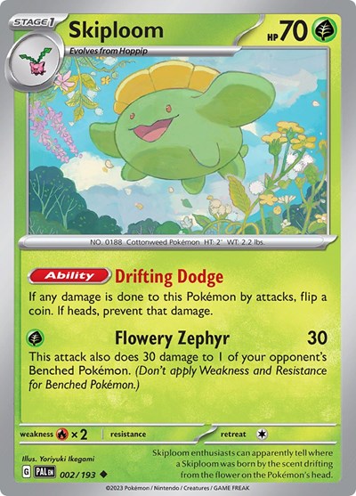 Skiploom #2 Paldea Evolved