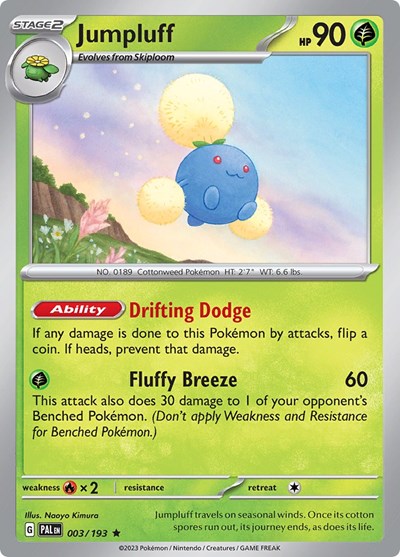 Jumpluff #3 Paldea Evolved