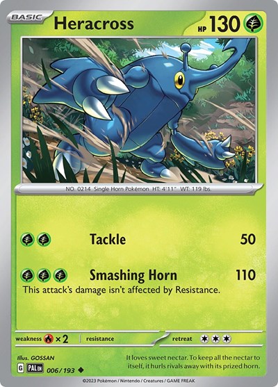 Heracross #6 Paldea Evolved
