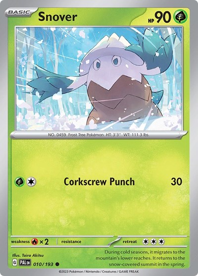 Snover #10 Paldea Evolved