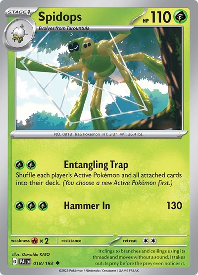 Spidops #18 Paldea Evolved