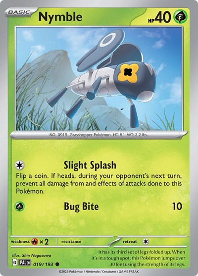 Nymble #19 Paldea Evolved