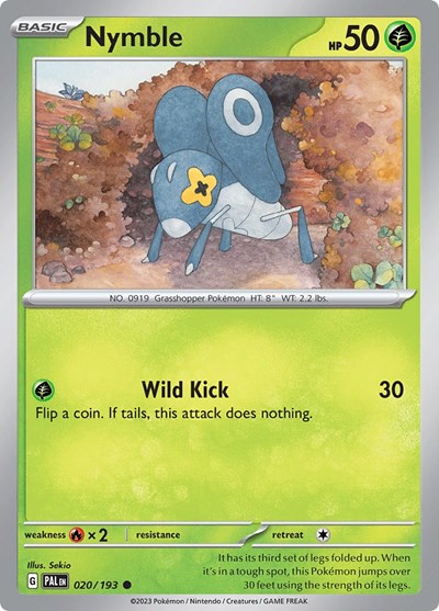Nymble #20 Paldea Evolved